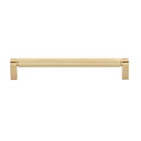 Gliderite Hardware 7-9/16 in. Center to Center Knurled Bar Pull Satin Gold 4788-192-SG-1